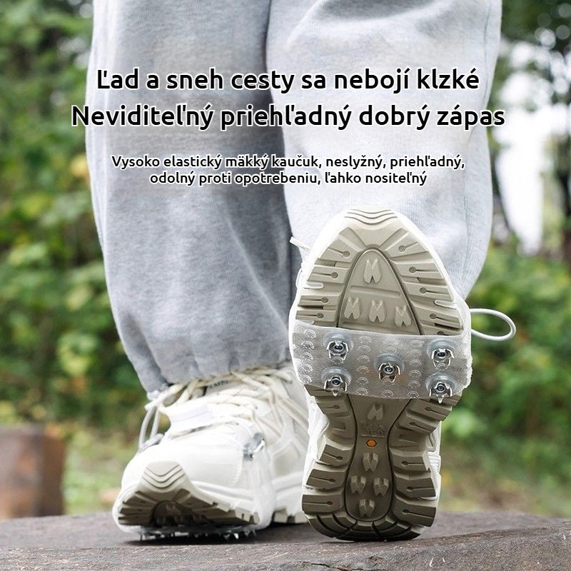 👴🚶🏔️❄️Kup 2, a 2 dostaniesz gratis🔥Niewidoczne, antypoślizgowe raki w obrotowym kształcie, odpowiednie do wędrówek po śniegu, wspinaczki górskiej, skałkowej i zimowych, oblodzonych powierzchni, niezbędne dla seniorów.