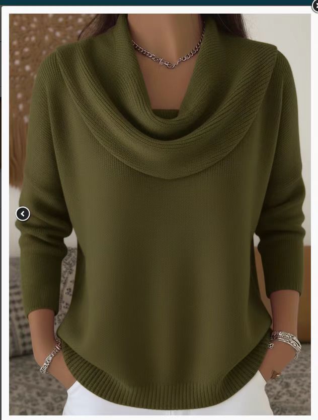 🔥【S–3XL】Nov pulover enobarvni za jesen/zimo 2026 · Mehek, topel · -50% + hitra dostava