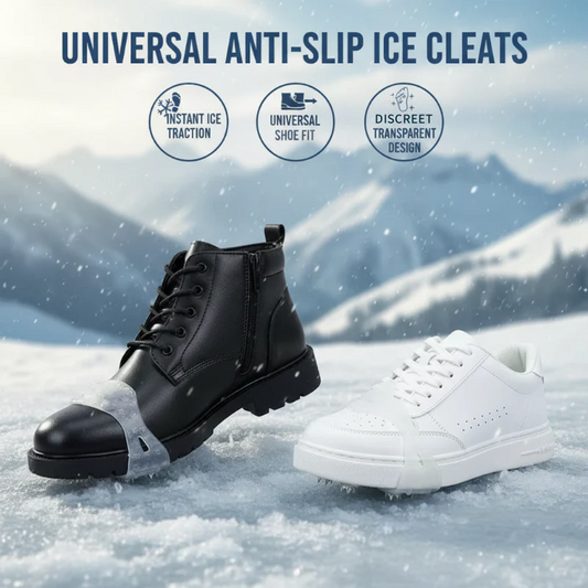 👴🚶🏔️❄️Kup cztery, a cztery dostaniesz gratis🔥Niewidzialne, 5-zębne raki antypoślizgowe, raki do użytku zewnętrznego, odpowiednie do chodzenia po śniegu, wspinaczki górskiej, wspinaczki skałkowej i zimowych, oblodzonych powierzchni, niezbędne dla seniorów.