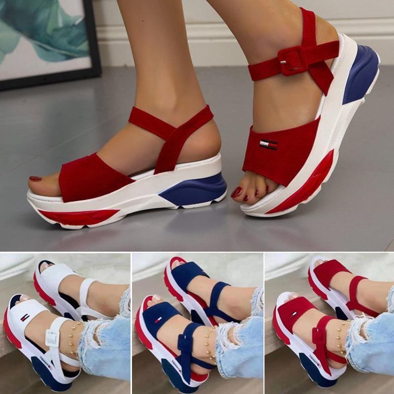 🔥【Rozmiary 35-43】Nowe sandały damskie na platformie