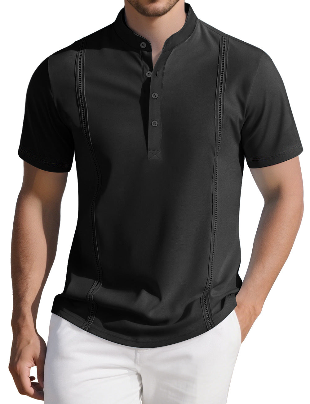 🔥 Lekka i oddychająca koszulka polo slim fit – komfort, styl i swoboda na lato, rozmiary S-3XL