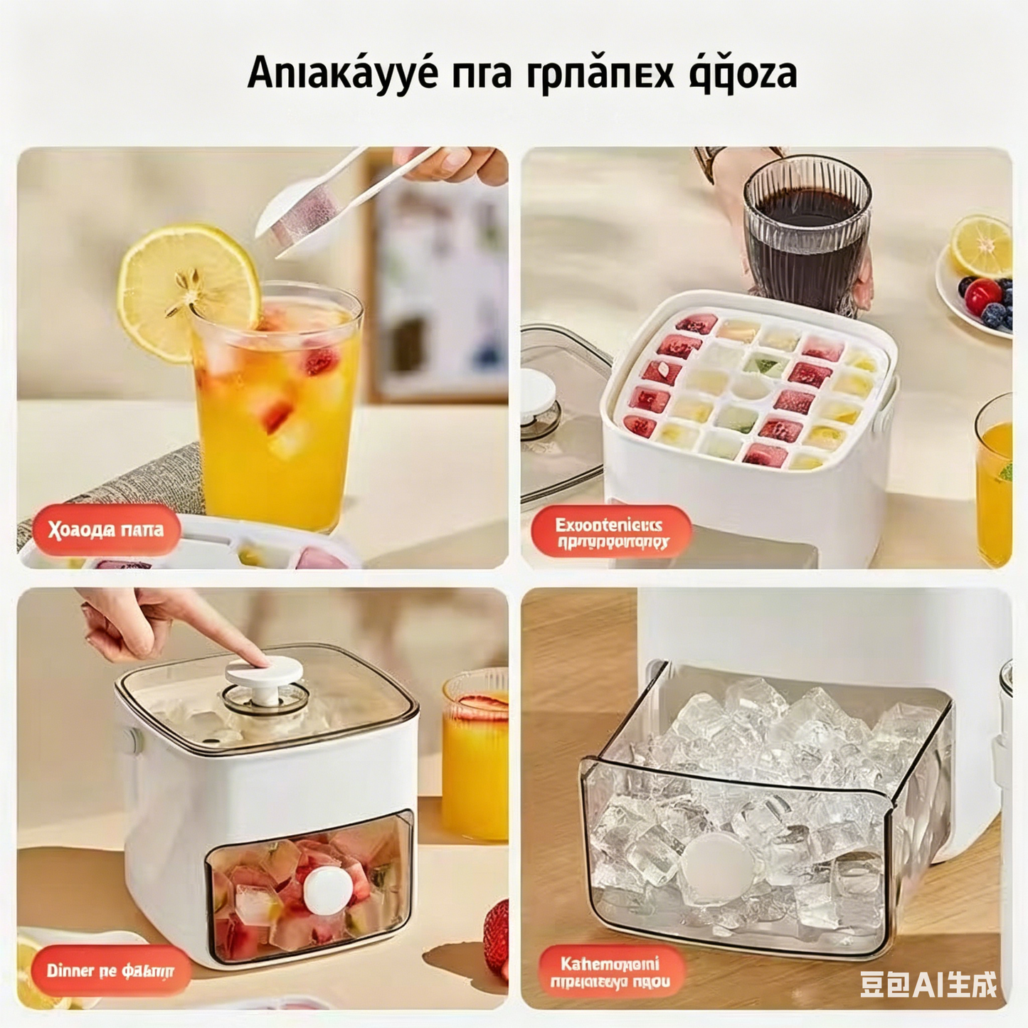 💞Οι πωλήσεις ξεπέρασαν τις 50.000! 💥🥤🧊 50% έκπτωση! Παγομηχανή με λειτουργία αποθήκευσης πάγου: παράγει 48 παγάκια ταυτόχρονα, καπάκι με προστασία από διαρροές 🏖️✅
