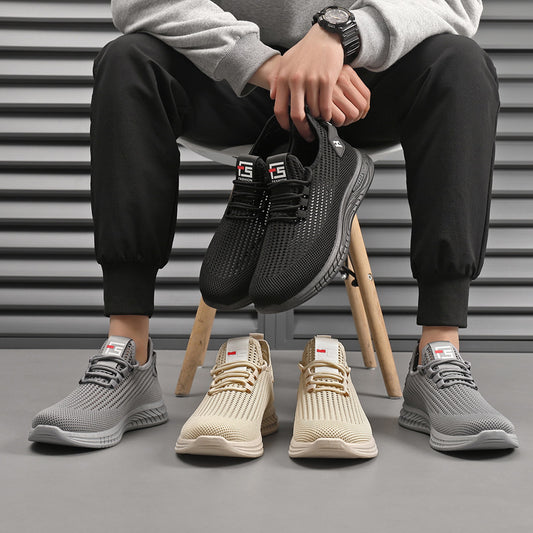 【30% ZNIŻKI】👟【39-44】Męskie wygodne, oddychające, siateczkowe, antypoślizgowe, modne buty codzienne