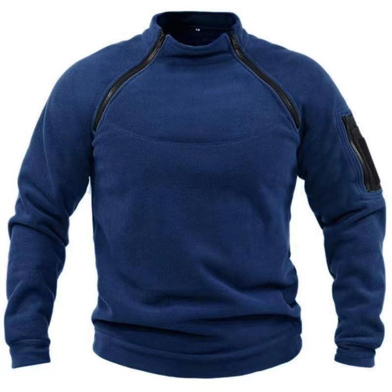 【S-4XL】Tricou cu mânecă lungă pentru bărbați, pentru exterior, cald de toamnă și iarnă
