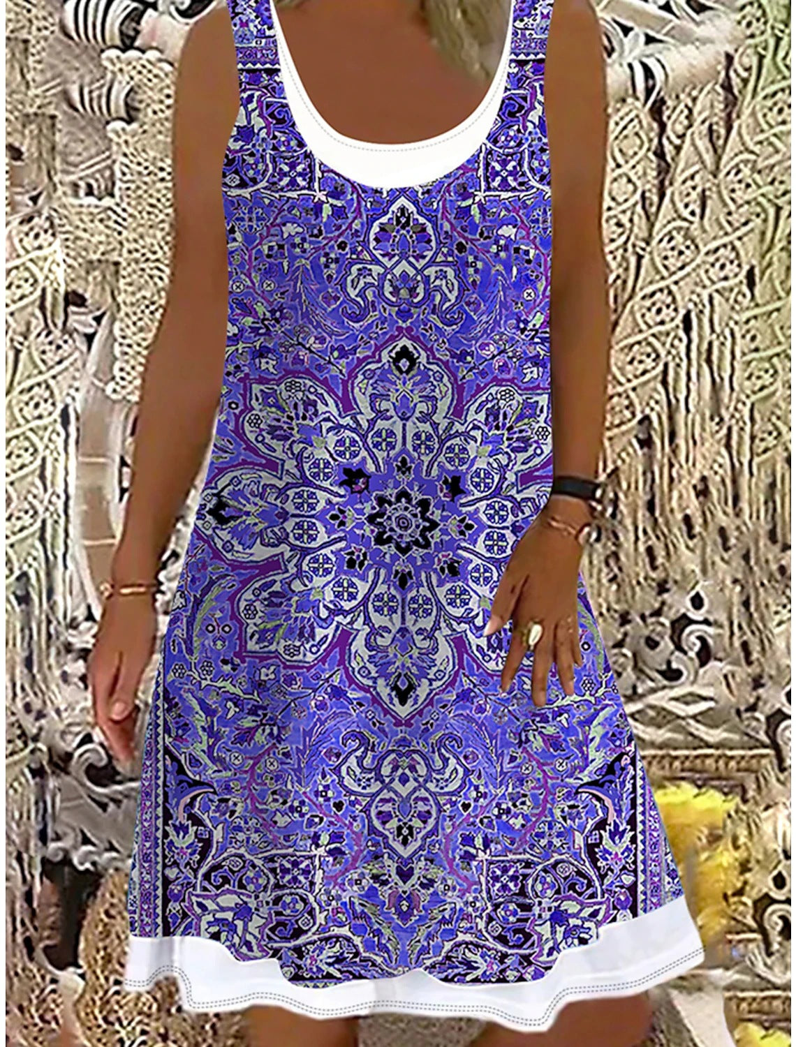 👗【50% zniżki】💖【S-5XL】Nowa sukienka damska na co dzień z 2026 r., z nadrukiem, idealna na różne okazje.