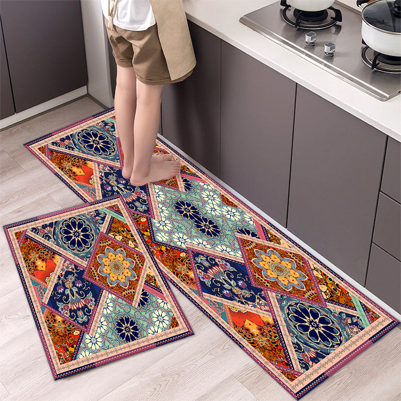 💓【40*60cm+40*120cm】Antypoślizgowy dywanik kuchenny, chłonny, długi dywanik do kuchni