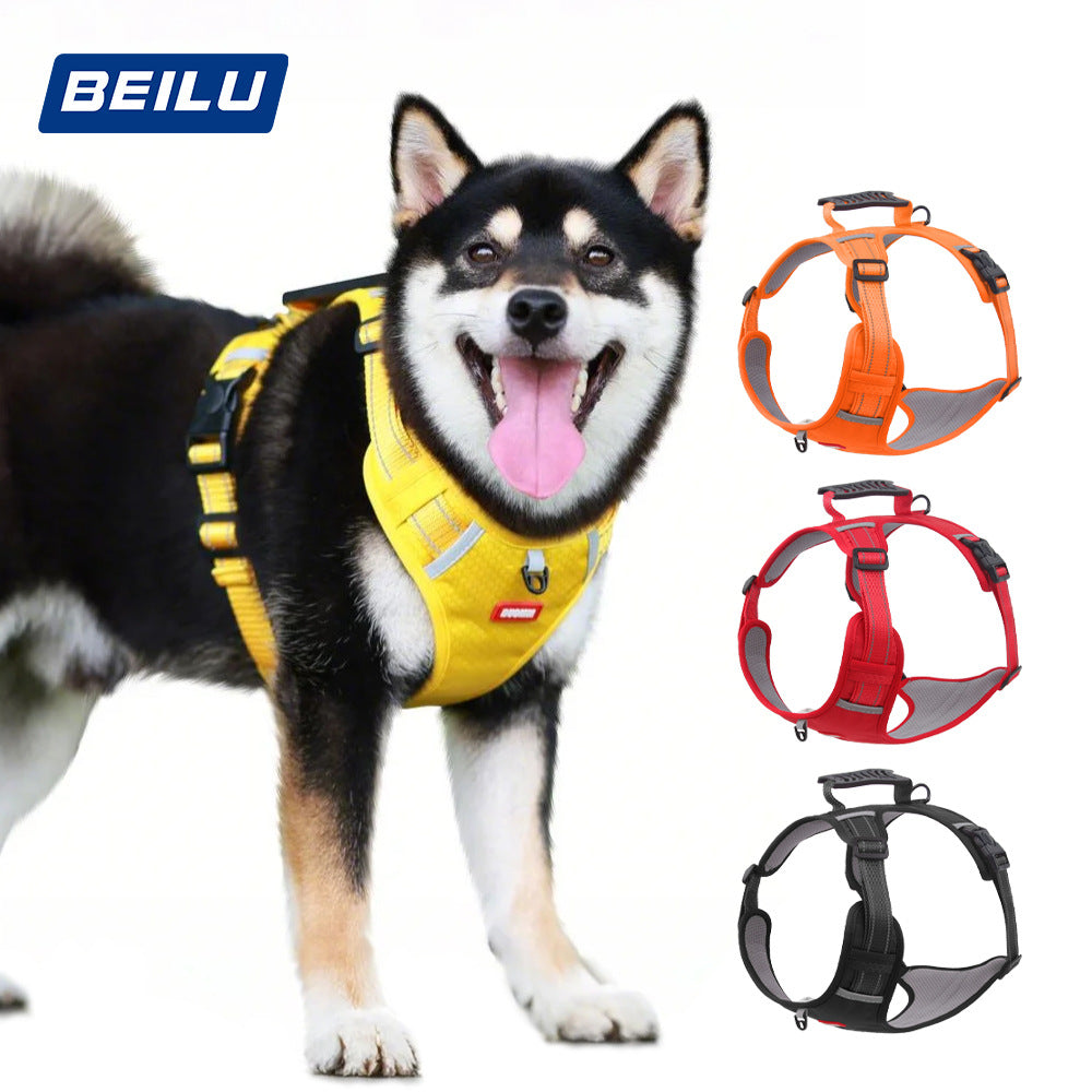 🐶【2.5–45 kg+1,5-metrska vrv】Nova odsevna oprsnica za pse, proti pobegu, primerna za sprehode na prostem.