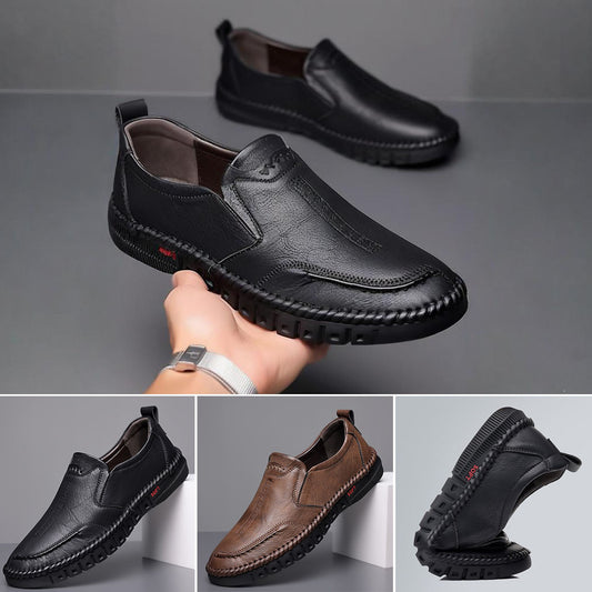 🏆👞【39-44】Ανδρικά Αθλητικά Παπούτσια Casual 2025, από γνήσιο δέρμα, μαλακή σόλα, αντιολισθητικά, αναπνεύσιμα