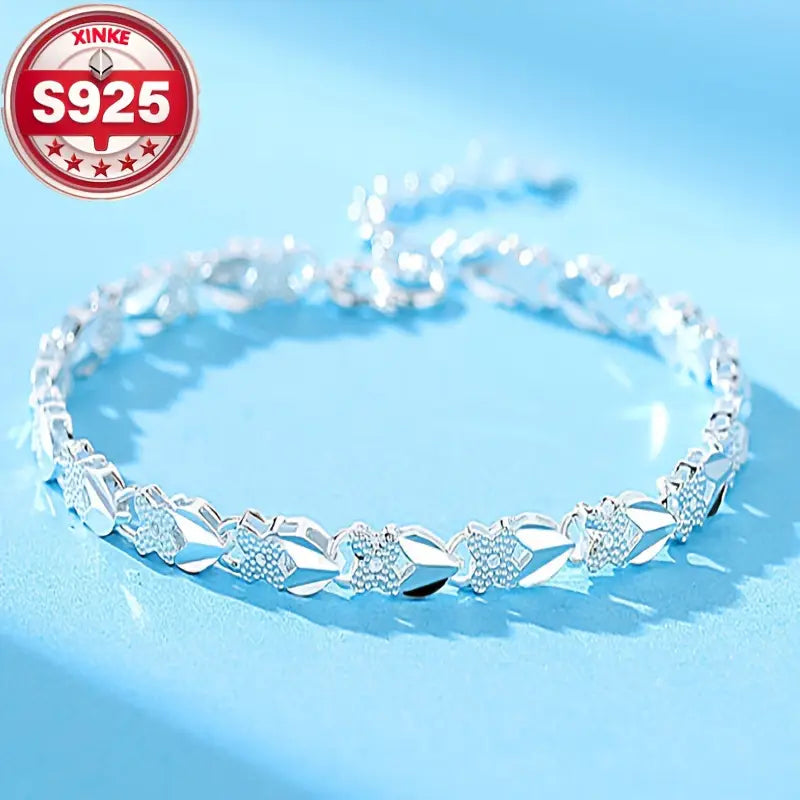 【Kupite 1, dobite 1 gratis】Nova elegantna zapestnica iz srebra 925