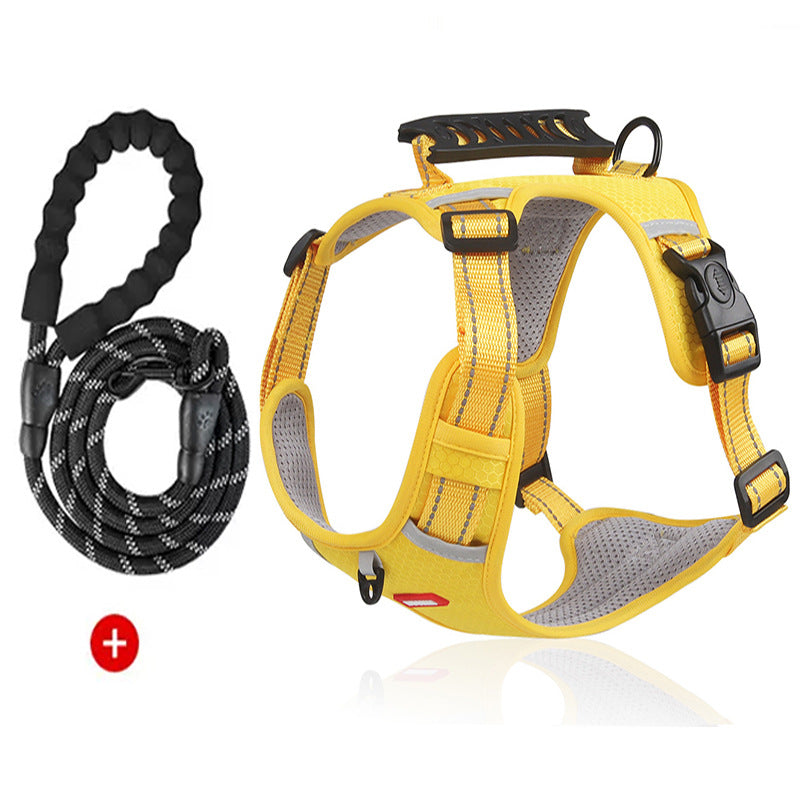 🐶【2.5–45 kg+1,5-metrska vrv】Nova odsevna oprsnica za pse, proti pobegu, primerna za sprehode na prostem.