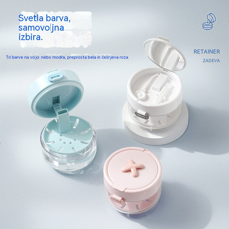 🔥Novo! Zvezdniški izdelek!❤️‍🔥 Večnamenska škatla za shranjevanje ortodontskih aparatov