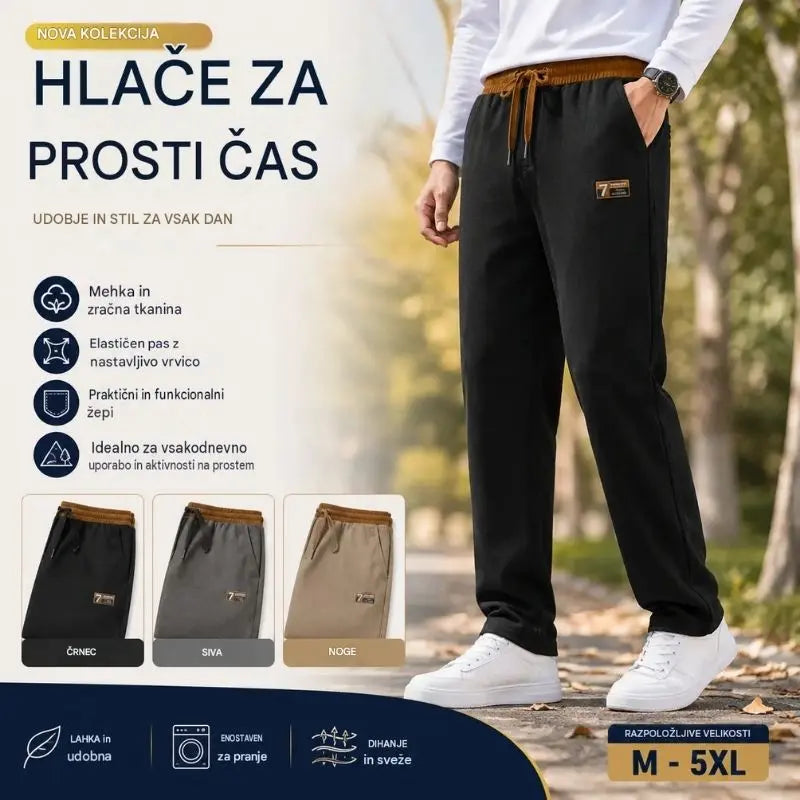 🔥🔥 Nove visokokakovostne bombažne hlače za prosti čas za leto 2026