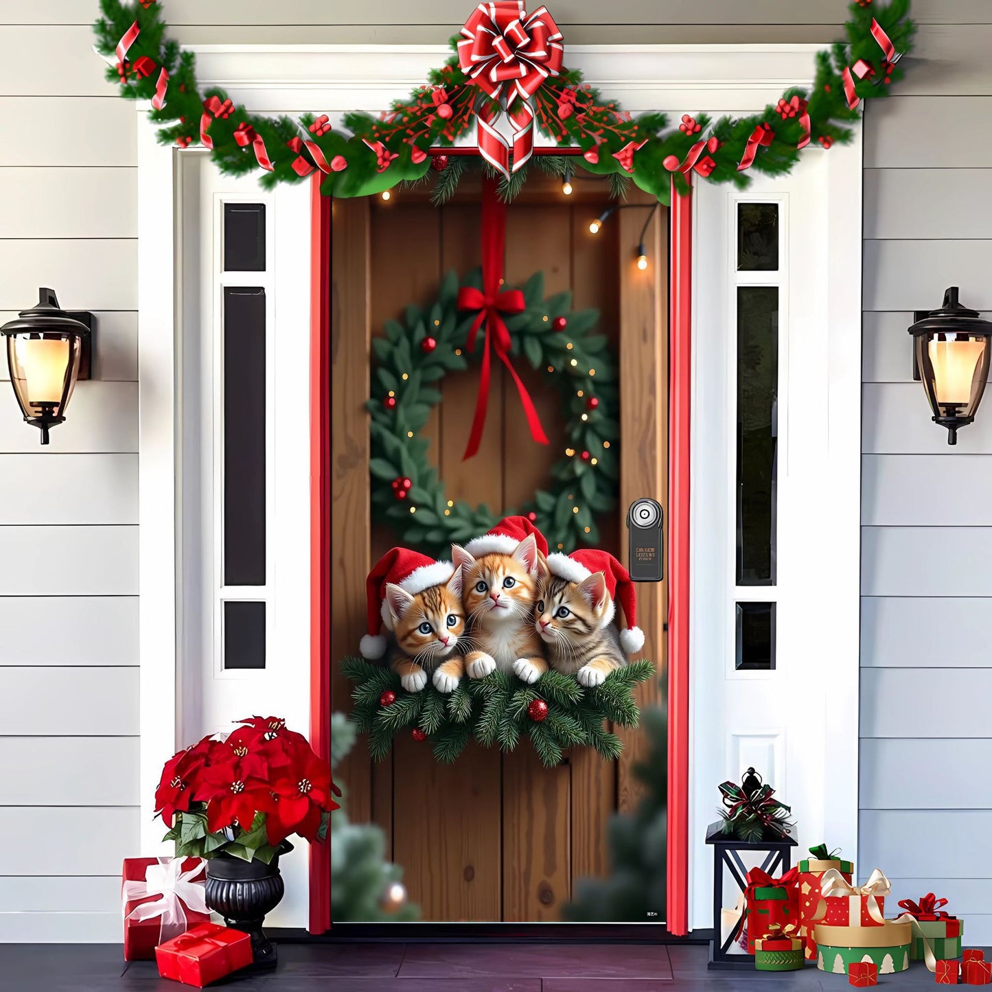 💥【Kup 1, a 1 dostaniesz gratis】🎄Wyprzedaż przedświąteczna 🎅świąteczne dekoracje na drzwi🎅