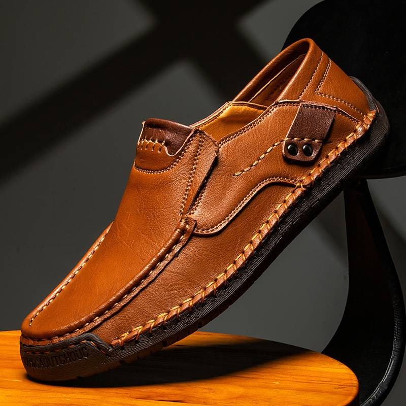 👞50% rabatu🔥【38-48】Ręcznie robione mokasyny ze skóry naturalnej ✅️Płatność przy odbiorze
