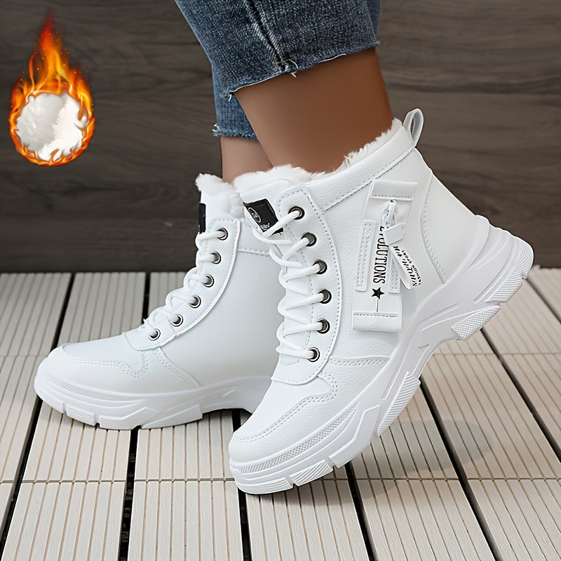 🔥【Jumătate de preț】🥰【Mărimi 35-45】Cizme de zăpadă de damă cu fermoar lateral pentru iarnă
