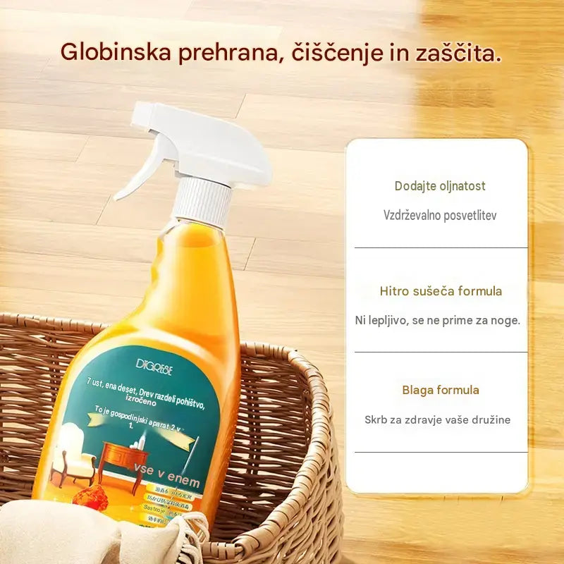 🔥✨Visokozmogljivo pršilo za čiščenje in beljenje lesa