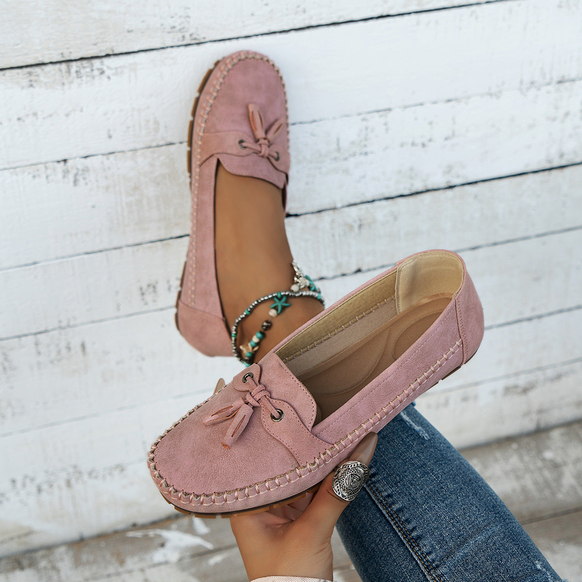 ✨-50%✨ 【35-44】 Damskie buty ortopedyczne – wykonane ze skóry naturalnej, lekkie, antypoślizgowe, oddychające i wygodne.