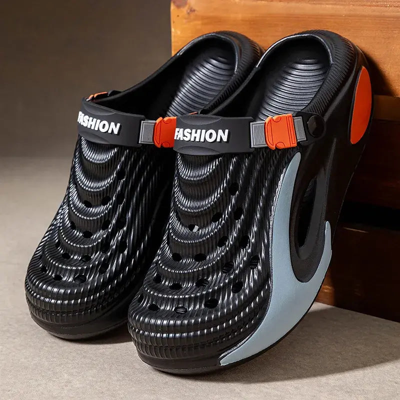👟 Posebna ponudba s 50 % popustom 🌬️ Večnamenski moški sandali (odebeljen podplat iz EVA): Nedrseči, ultra lahki, zračni – popolna izbira za na plažo, šport in vsakodnevno nošenje 🏃‍♂️
