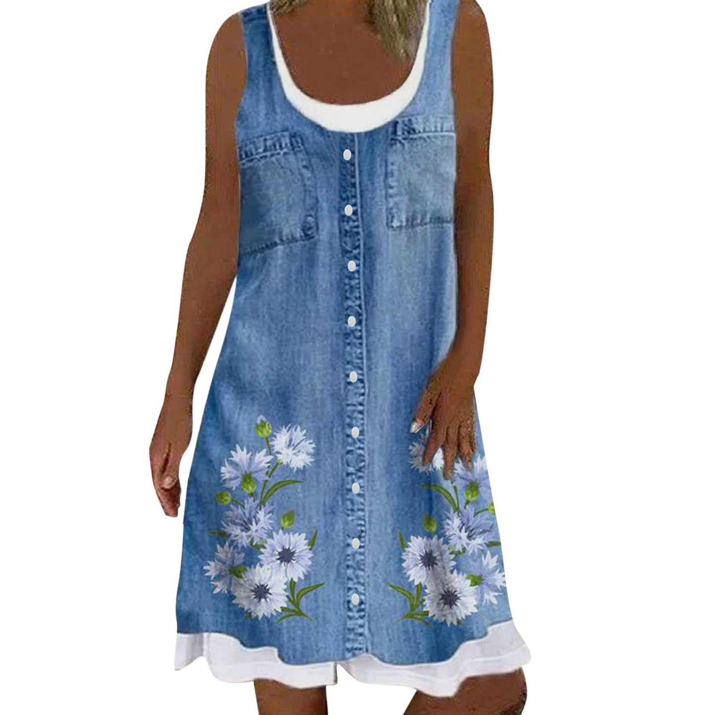 👗【50% zniżki】💖【S-5XL】Nowa sukienka damska na co dzień z 2026 r., z nadrukiem, idealna na różne okazje.