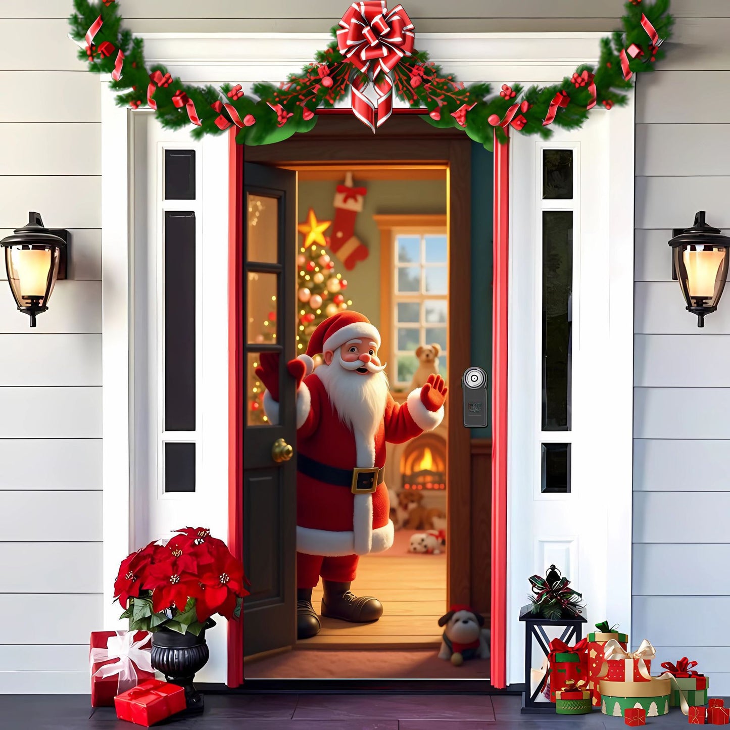 💥【Kup 1, a 1 dostaniesz gratis】🎄Wyprzedaż przedświąteczna 🎅świąteczne dekoracje na drzwi🎅