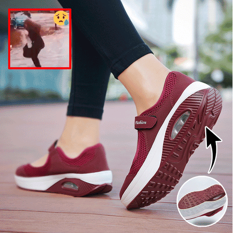 【35–43】👟 Damskie sneakersy z oddychającej siateczki, z podeszwą na poduszce powietrznej – ultralekkie, miękkie i wygodne