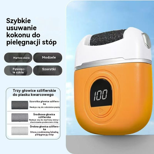 ✨🦶🛁 Nowa elektryczna szlifierka do stóp, usuwanie martwego naskórka, elektryczna szlifierka do stóp do pedicure