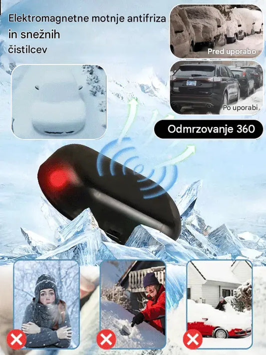 🔥🔥Pripomoček za čiščenje snega z avtomobila, posebej zasnovan za odstranjevanje ledu in snega s stekel.