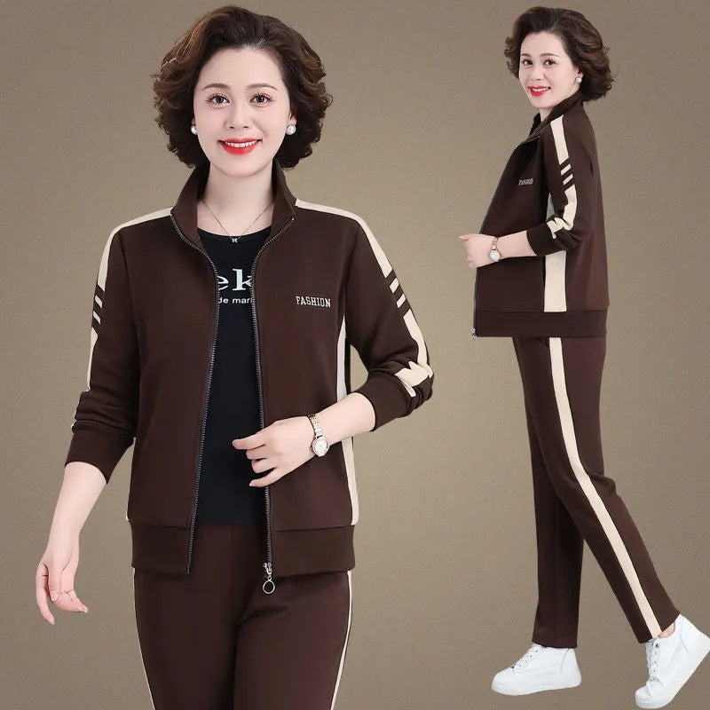 🔥【50% popusta】🔥【M-5XL】【Jakna + Hlače】😍 Novi jesenski casual sportski set, velika veličina