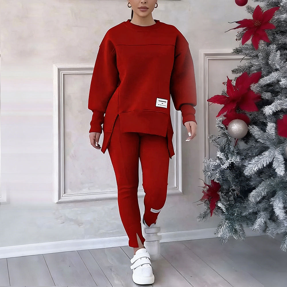 🔥Nowy modny zestaw dresowy casual 2026 – bluza + spodnie