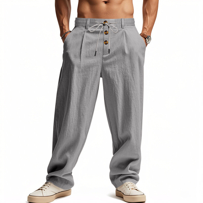 👖👖¡Oferta por tiempo limitado! Pantalones caseros de hombre de alta calidad. Corte entallado y recto, transpirables y cómodos.