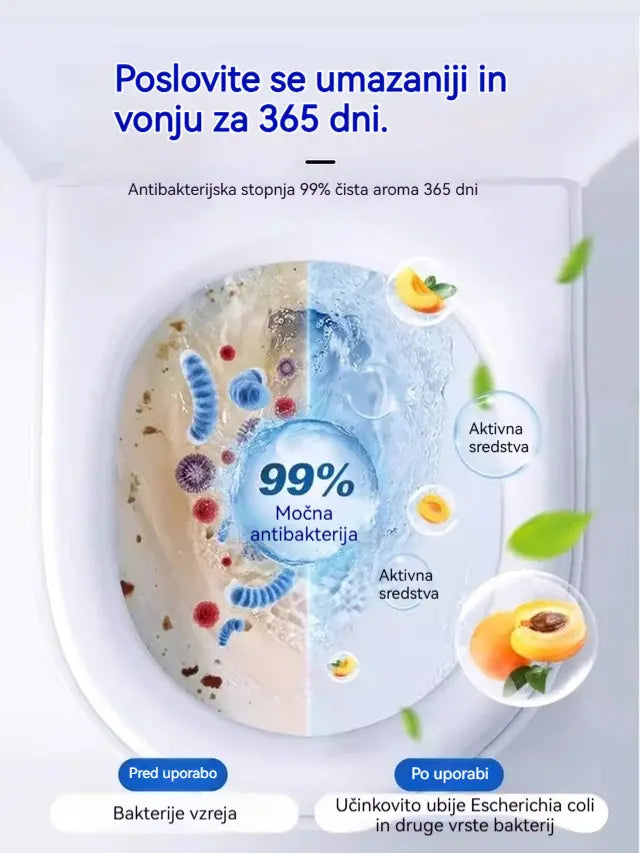 🌟【3 pakiranja, 48 prškov】Visoko zmogljiva pena za čiščenje stranišč