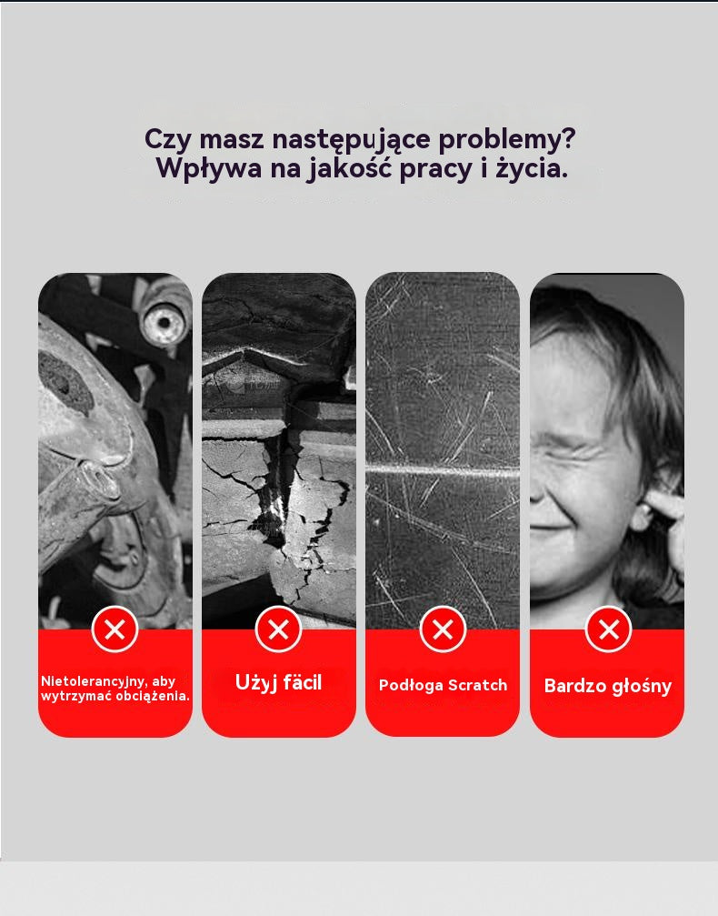 【8 kółek + 32 śruby】🚪 Wspornik drzwi przesuwnych z kółkami – cichy, regulowany i łatwy w montażu 🔧