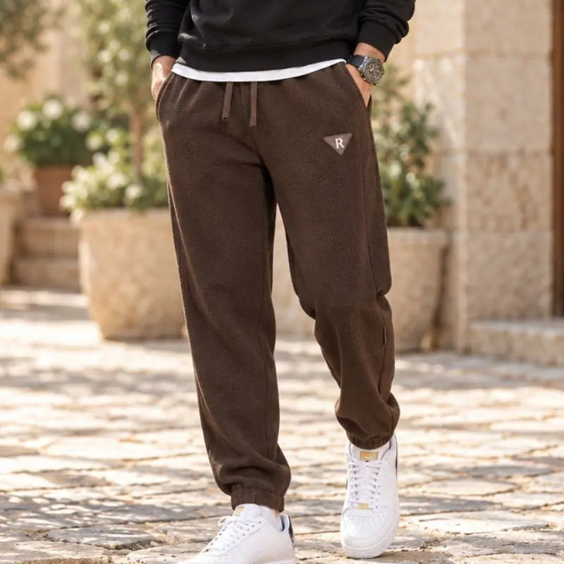 🔥【M-5XL】👖Nové zimní kalhoty pro muže, navíc sametové a silné manšestrové, teplé a ležérní pánské kalhoty
