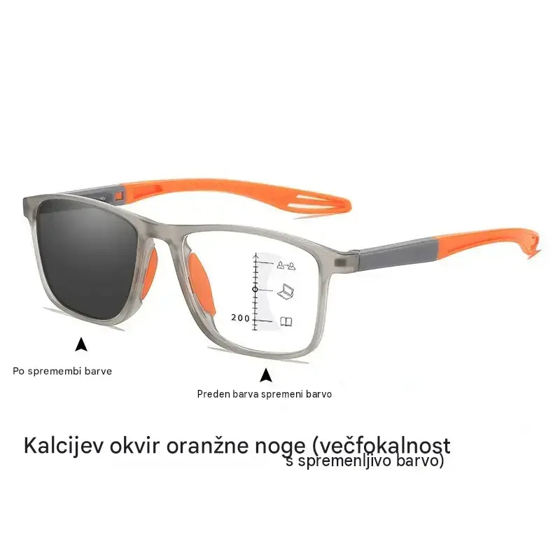 🕶️ Fotokromatska, izjemno lahka očala za branje z visoko ločljivostjo, posebej zasnovana za starejše.