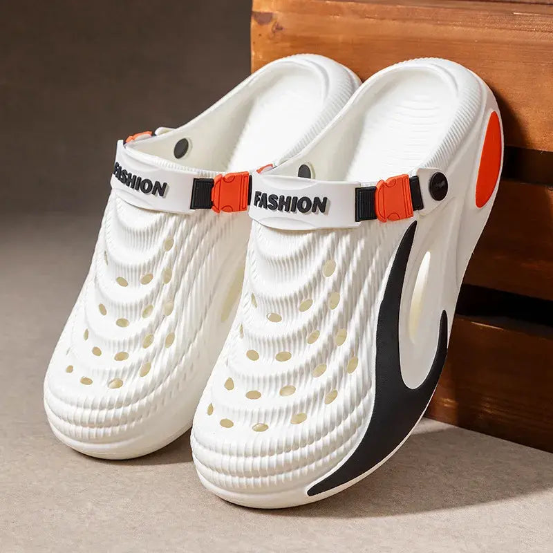 👟 Posebna ponudba s 50 % popustom 🌬️ Večnamenski moški sandali (odebeljen podplat iz EVA): Nedrseči, ultra lahki, zračni – popolna izbira za na plažo, šport in vsakodnevno nošenje 🏃‍♂️