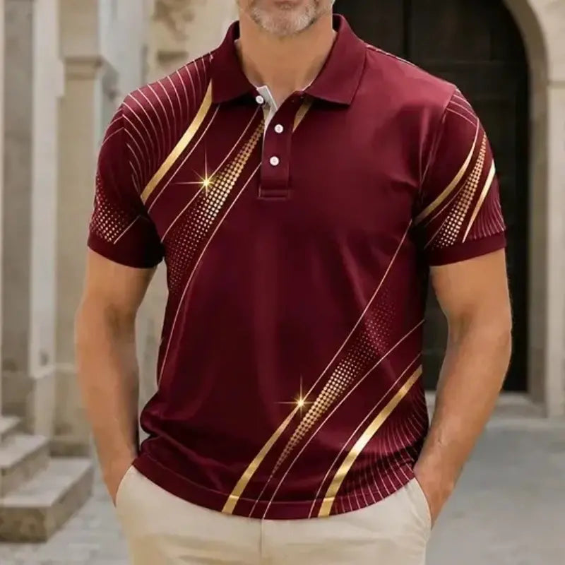 【S-3XL】Nova modna moška polo majica s kratkimi rokavi 2026