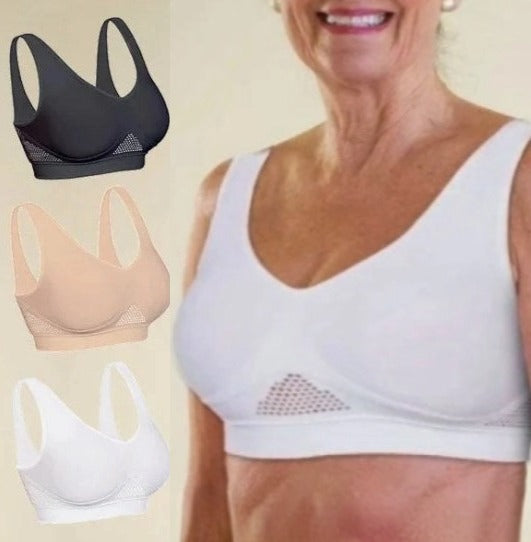 🥰【2 szt.】Biustonosz sportowy w dużym rozmiarze, oddychający✨❤️【40-120KG】