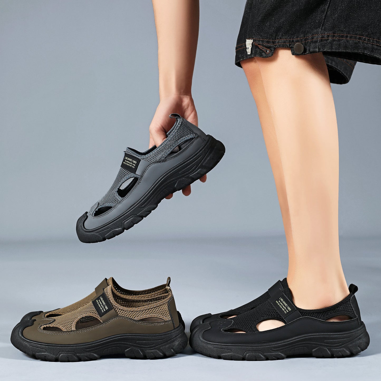 👟Καλοκαιρινές εκπτώσεις 🏆【39-45】Νέα ανδρικά σανδάλια 2026, ελαφριά, σπορ και casual, αντιολισθητικά, ιδανικά για παραλία