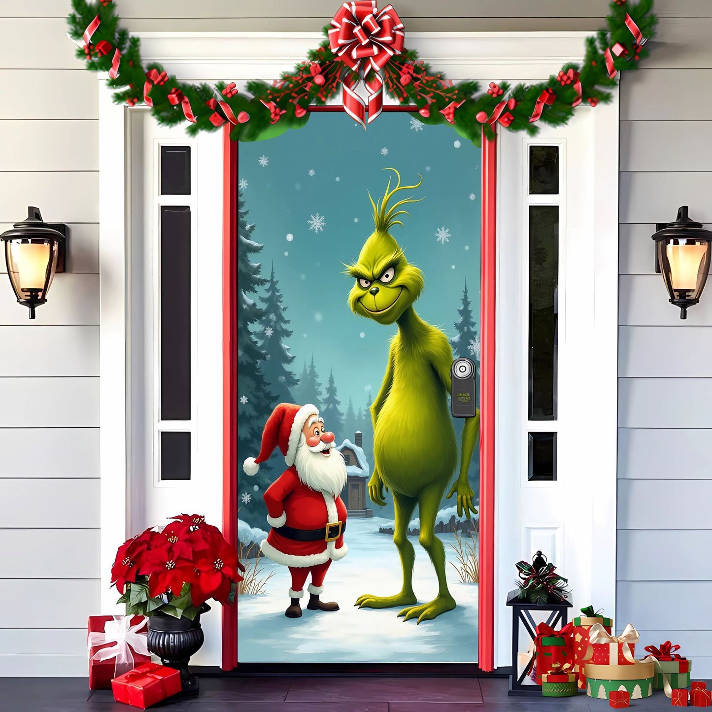 💥【Kup 1, a 1 dostaniesz gratis】🎄Wyprzedaż przedświąteczna 🎅świąteczne dekoracje na drzwi🎅