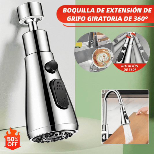 🔥【Kupite 1, dobite 1 gratis】🚰🔥 360° vrtljiva podaljševalna šoba pipe