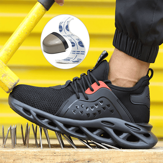 【Akce na nový produkt】💥【39-48】Pánská pracovní obuv✅Prodyšná a nárazuvzdorná✅Odolná proti propíchnutí✅Protiskluzová✅Pohodlná