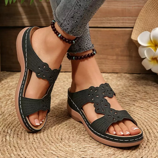【36-43】Ženski copati s platformo – udobni in elegantni za poletje