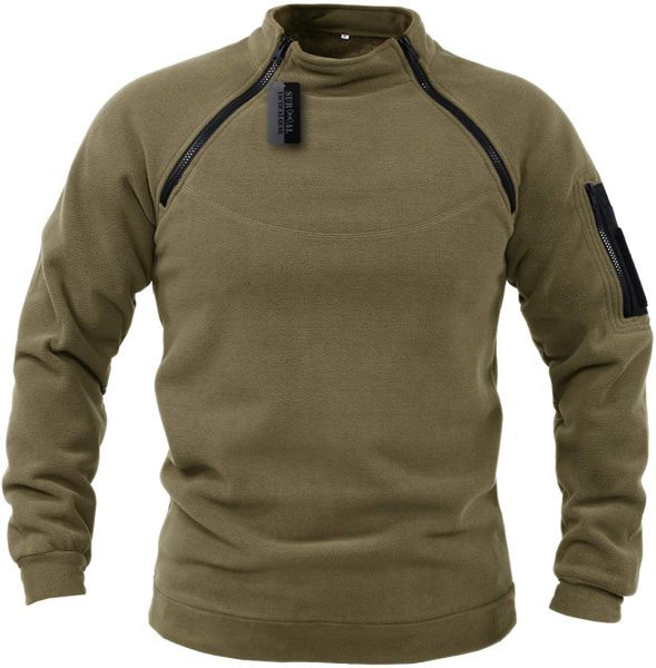 【S-4XL】Tricou cu mânecă lungă pentru bărbați, pentru exterior, cald de toamnă și iarnă