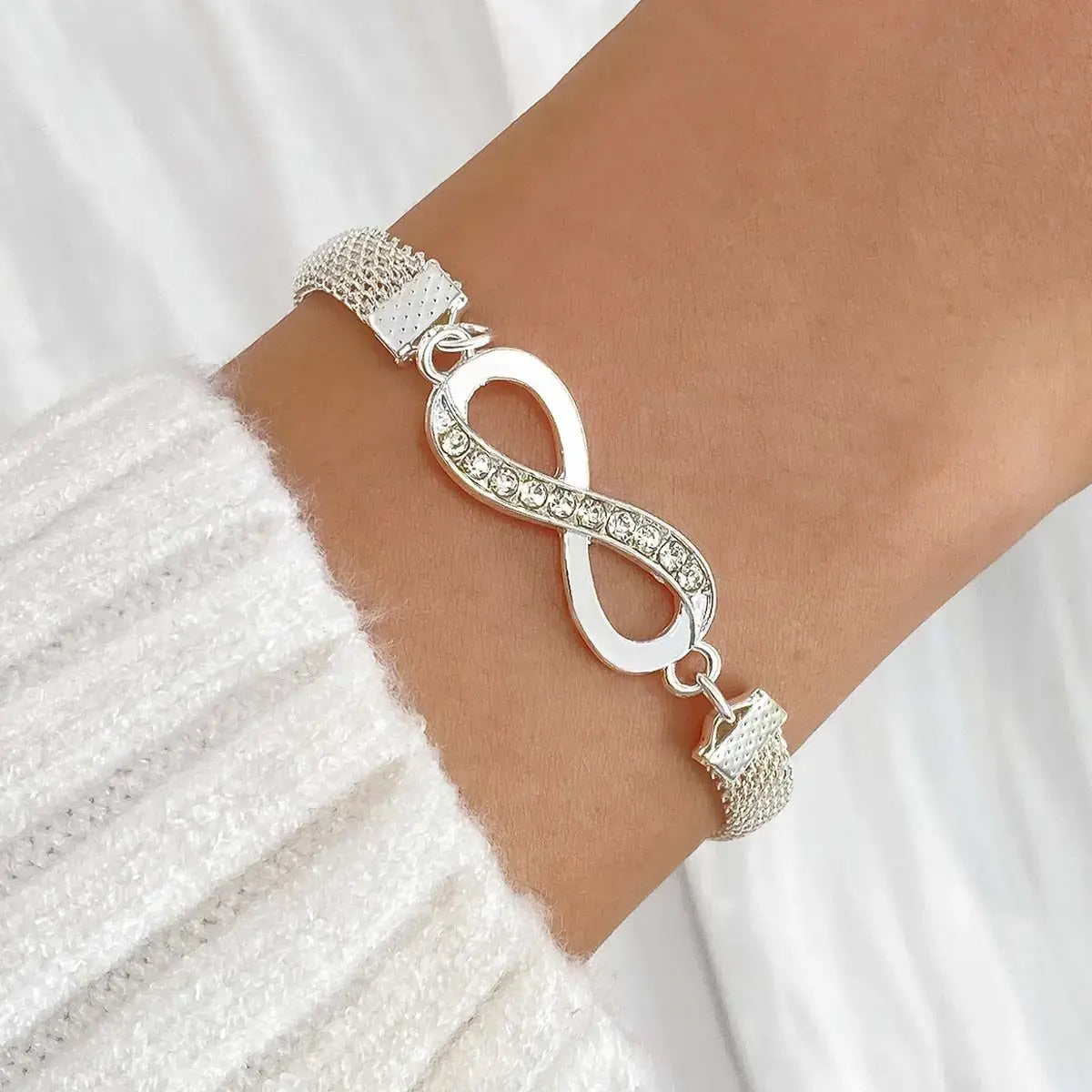 【🎁Kupite 1, dobite 1 brezplačno】✨ Srebrna zapestnica 925 (ženske)