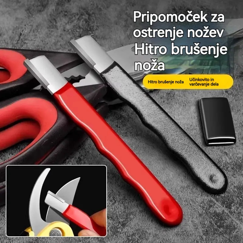 🔪Kupite 1, dobite 1 gratis✨ Prenosni brusilnik za nože in škarje – Obnovite ostrino v nekaj sekundah 💥