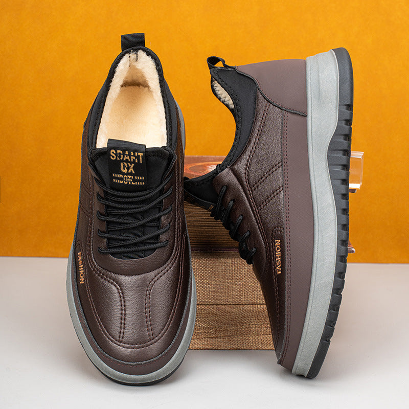 🏆⛄🔥【39-45】2025 nowe męskie buty do sportów zimowych, wodoodporne, aksamitne, miękka podeszwa