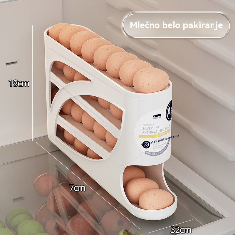💥🥚🥚【Kupite 1, dobite 1 gratis】Drsna škatla za shranjevanje jajc živilske kakovosti