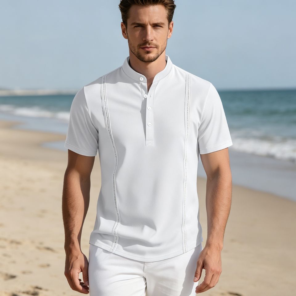 🔥 Lekka i oddychająca koszulka polo slim fit – komfort, styl i swoboda na lato, rozmiary S-3XL