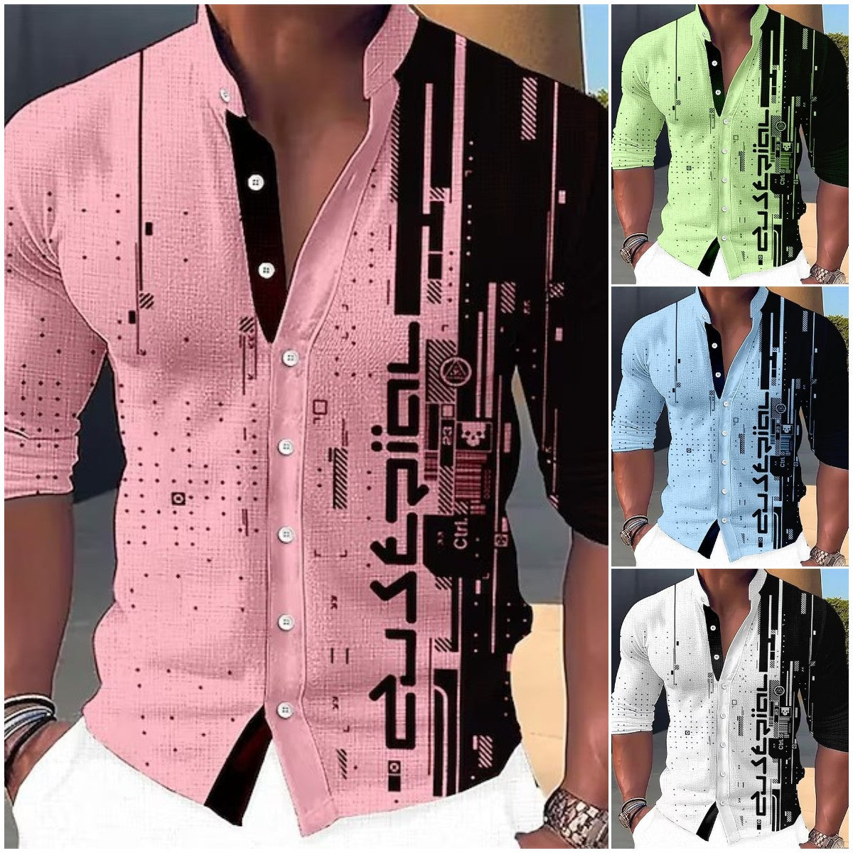 🔥【S-6XL】👔2026 Męska koszula ze 100% bawełny