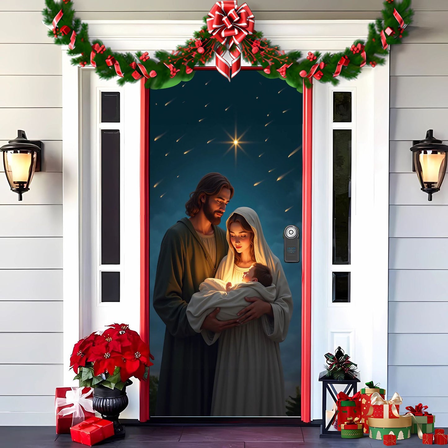 💥【Kup 1, a 1 dostaniesz gratis】🎄Wyprzedaż przedświąteczna 🎅świąteczne dekoracje na drzwi🎅